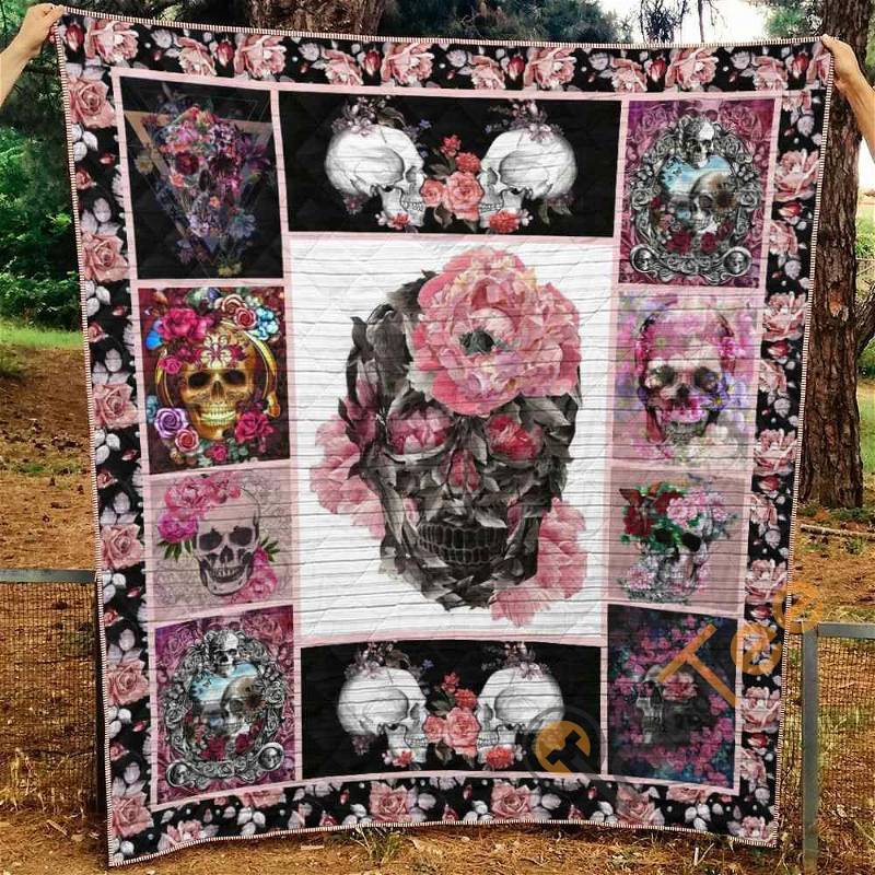 Skull Ver8 Quilt Blanket Bedding Set