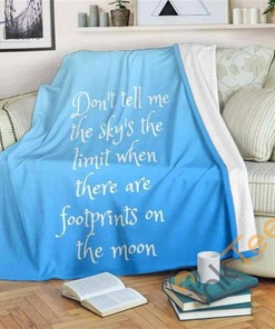 Sky's The Limit Sherpa Fleece Blanket Gifts for Family, for Couple