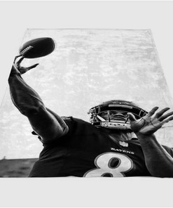 Slam Dunk Background Sherpa Fleece Blanket Gifts for Family, for Couple