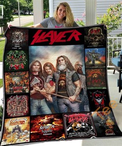Slayer Fan Personalized Quilt Blanket Bedding Set with 2 Pillowcases