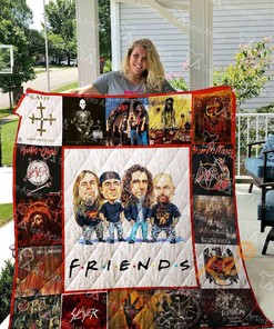 Slayer Quilt Blanket Bedding Set With Pillowcase Option