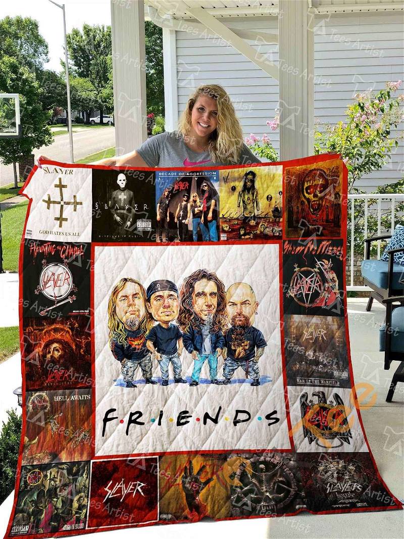 Slayer Quilt Blanket Bedding Set With Pillowcase Option
