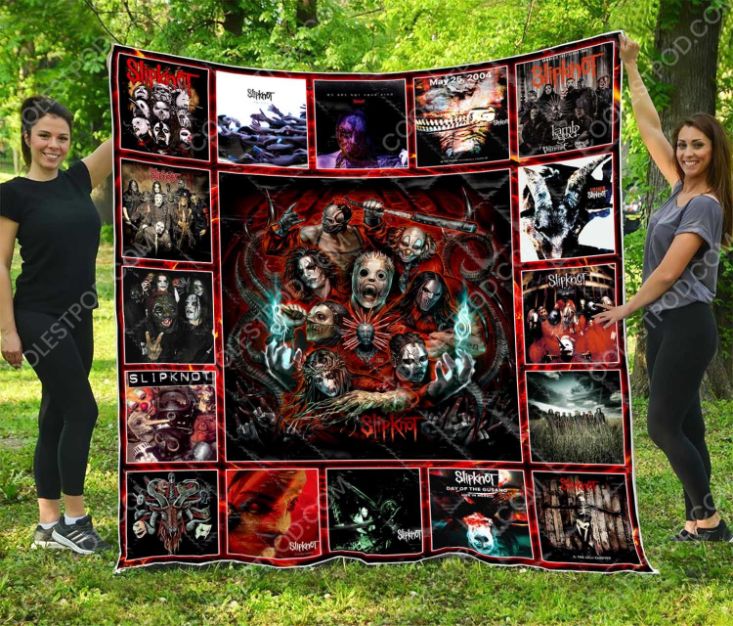 Slipknot Band Quilt Blanket Bedding Set for Home Décor