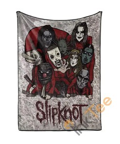 Slipknot Band Sherpa Fleece Blanket Gifts for Family, for Couple