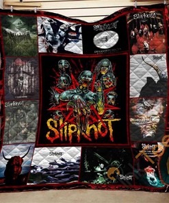 Slipknot Collage Quilt Blanket Bedding Set