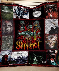 Slipknot Collage Quilt Blanket Bedding Set for Home Décor