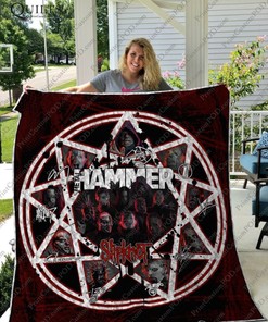 Slipknot Collection For Fans Metal Hammer Quilt Blanket Bedding Set