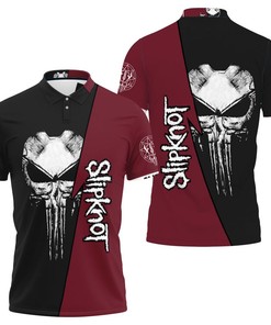 Slipknot Heavy Metal Band Skull For Fan 3d 3D All Over Print Polo Shirt