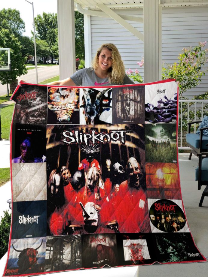 Slipknot Metal Band Albums Quilt Blanket Bedding Set