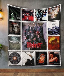 Slipknot Style 2 Album Covers Quilt Blanket Bedding Set