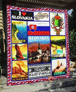 Slovakia 1 Quilt Blanket Bedding Set