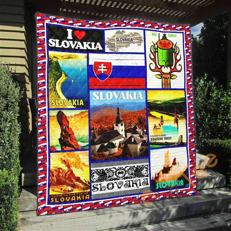 Slovakia 1 Quilt Blanket Bedding Set