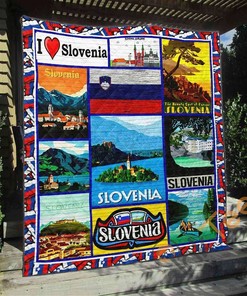 Slovakia 3 Quilt Blanket Bedding Set