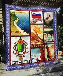 Slovakia Quilt Blanket Bedding Set
