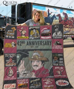 Smokey And The Bandit 42nd Anniversary 17 - 2019 Quilt Blanket Bedding Set