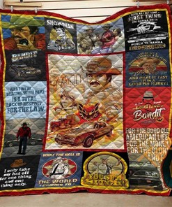 Smokey And The Bandit Quilt Blanket Bedding Set