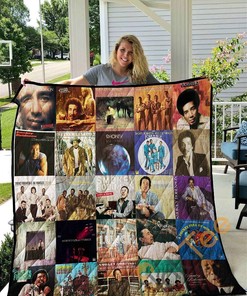 Smokey Robinson Quilt Blanket Bedding Set