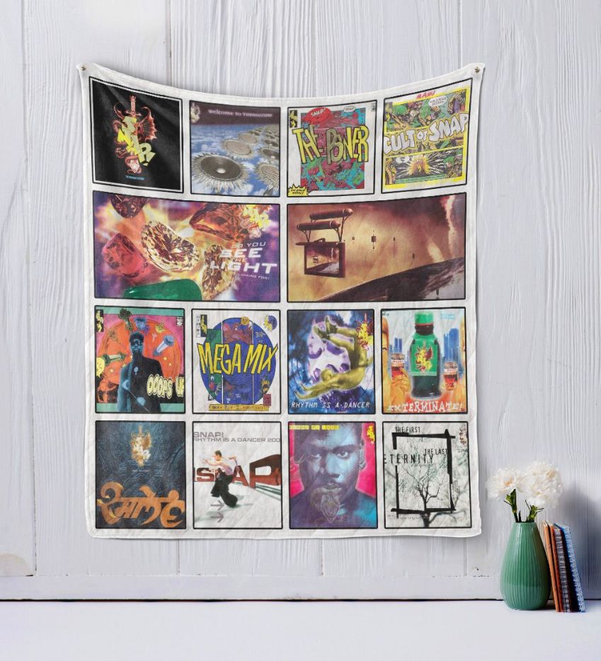 Snap! Quilt Blanket Bedding Set for Home Décor