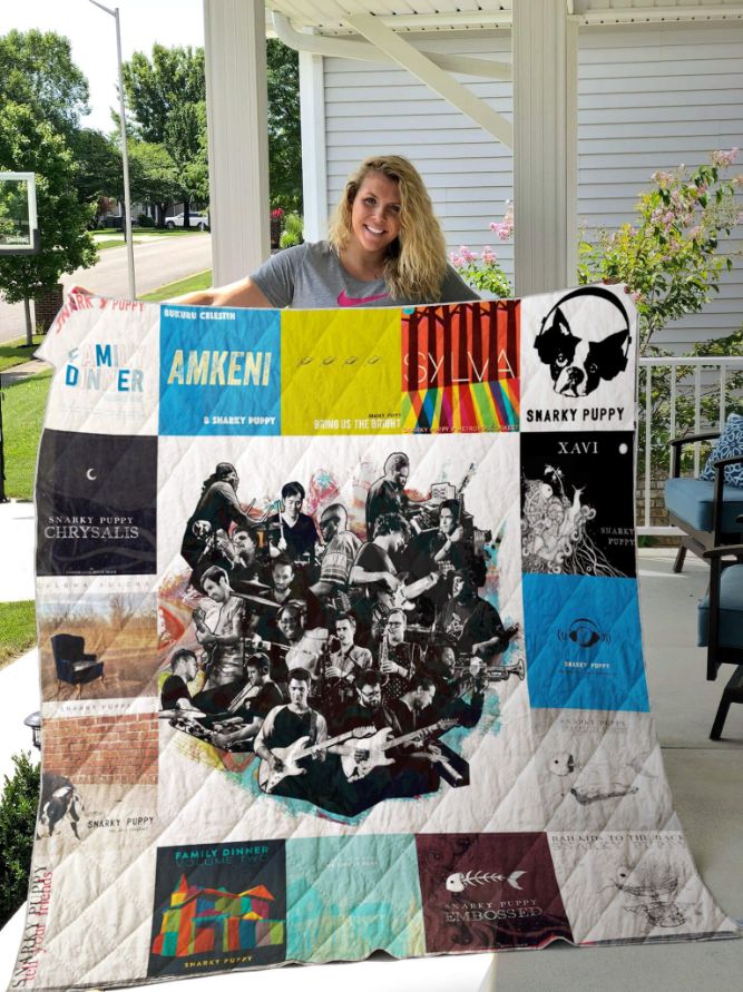 Snarky Puppy Albums Quilt Blanket For Fans Ver 17