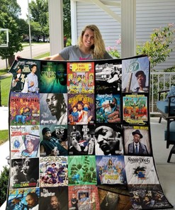 Snoop Dogg Albums Quilt Blanket Bedding Set For Fans