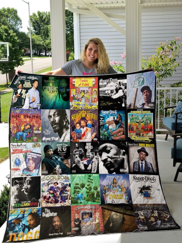 Snoop Dogg Albums Quilt Blanket Bedding Set For Fans