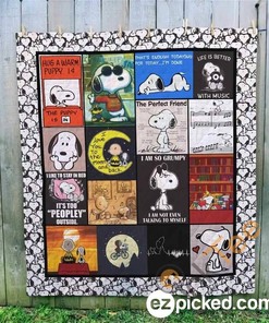 Snoopy 1 Quilt Blanket Bedding Set