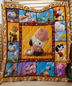 Snoopy 13 Quilt Blanket Bedding Set