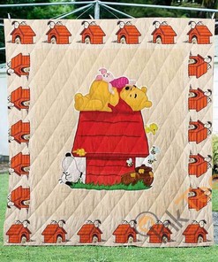 Snoopy House V1 Quilt Blanket Bedding Set