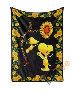 Snoopy Sherpa Fleece Blanket Gifts for Family, for Couple
