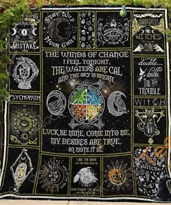 So Mote It Be Quilt Blanket Bedding Set