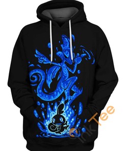 Sobble And Inteleon Pokemon Hoodie 3D