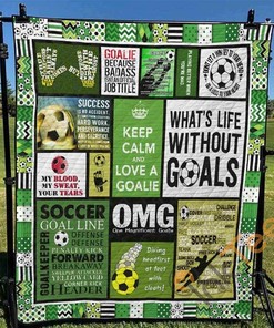 Soccer 1 Quilt Blanket Bedding Set