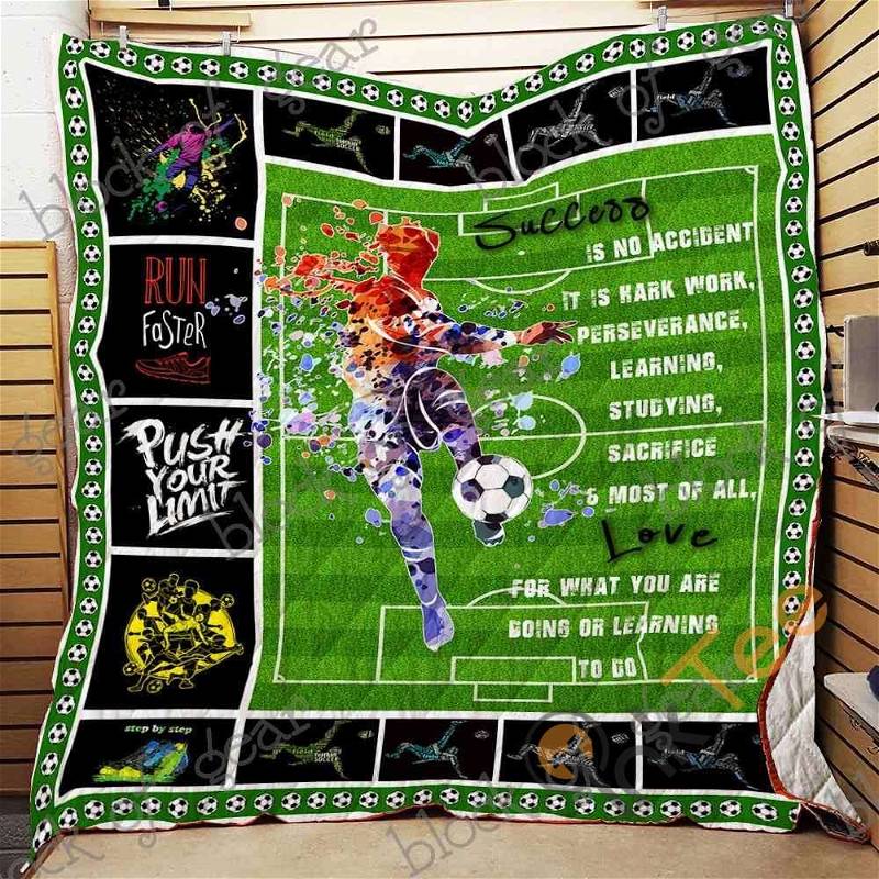 Soccer – My Love, My Passion Quilt Blanket Bedding Set