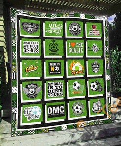 Soccer Ver9 Quilt Blanket Bedding Set
