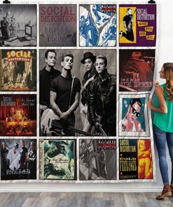 Social Distortion Albums Quilt Blanket Bedding Set