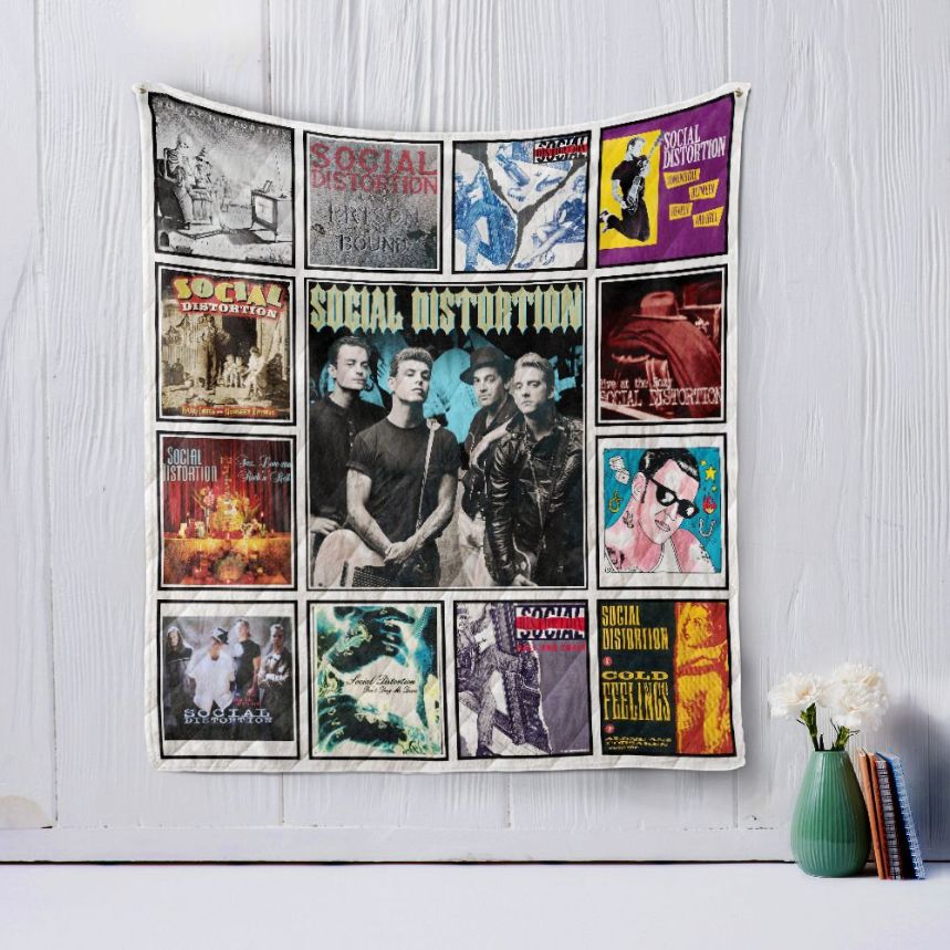 Social Distortion Style 2 Quilt Blanket Bedding Set
