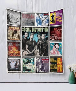 Social Distortion Style 2 Quilt Blanket Bedding Set