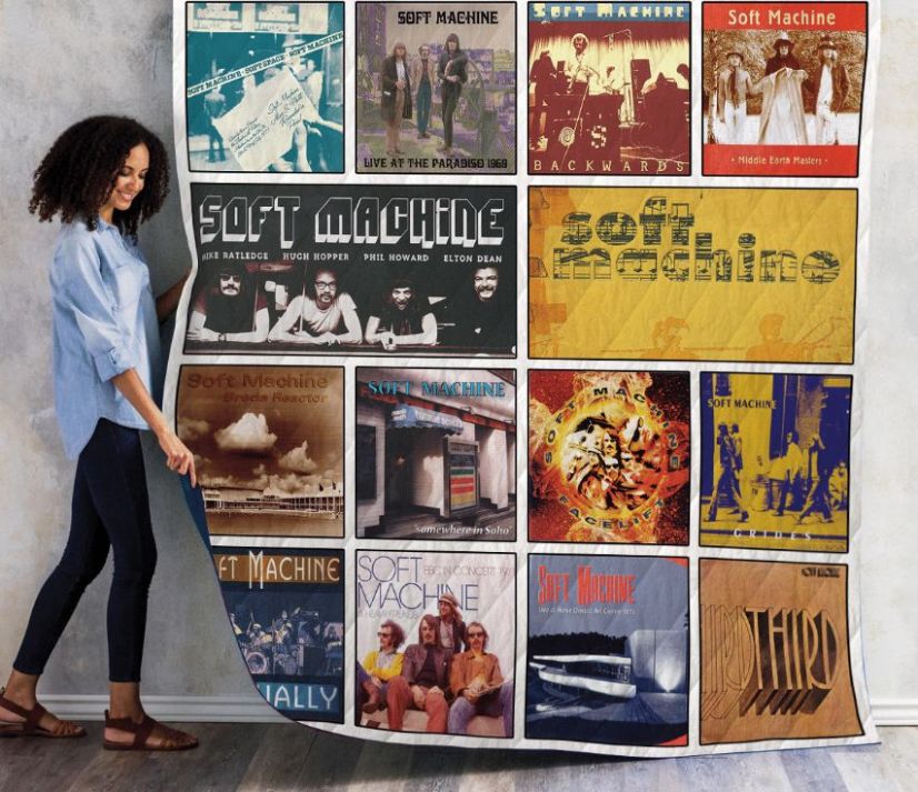 Soft Machine Live Albums Quilt Blanket Bedding Set