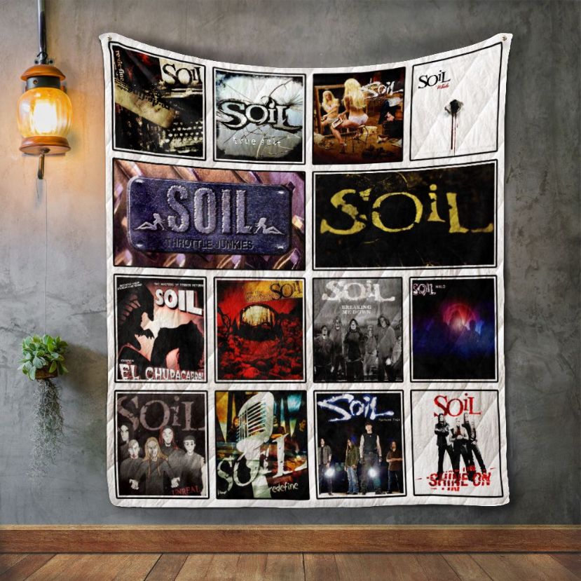 Soil Album Covers Quilt Blanket Bedding Set for Home Décor