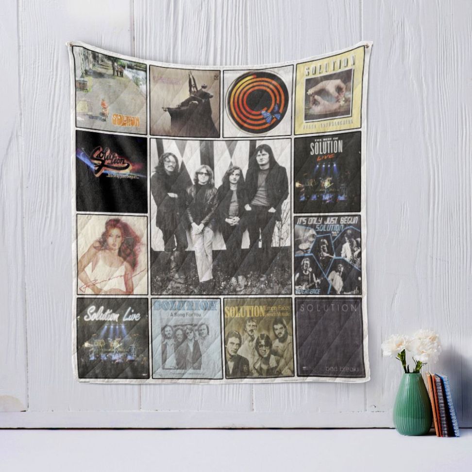 Solution Quilt Blanket Bedding Set for Home Décor