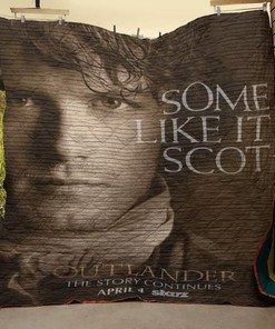 Some Like It Scot Outlander The Story Continues April 4 Quilt Blanket Bedding Set