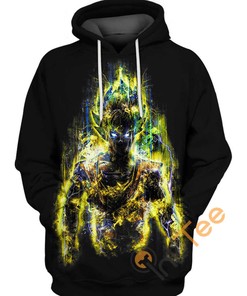 Son Goku Powerful Warrior Hoodie 3D