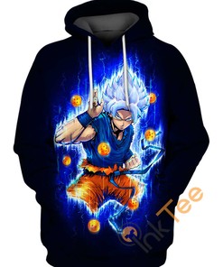 Son Goku Ultra Instinct Sport All Over Print Hoodie 3D