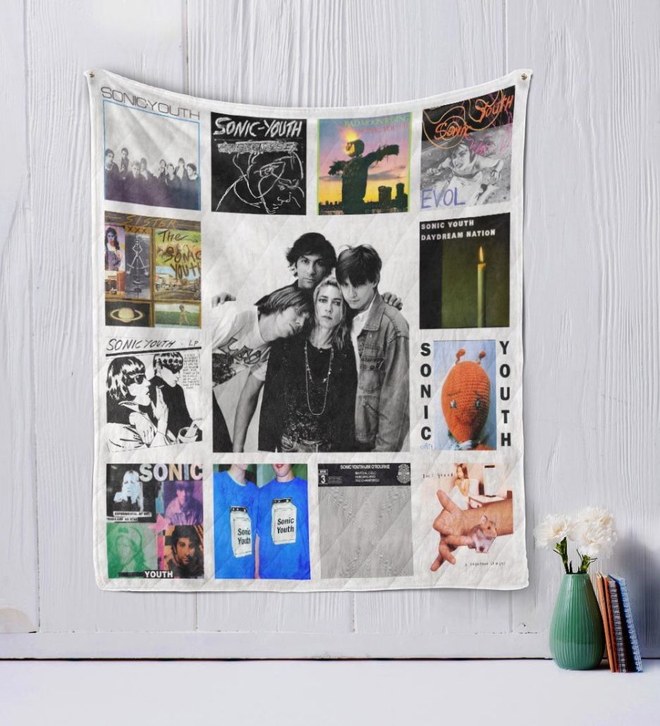 Sonic Youth Quilt Blanket Bedding Set for Home Décor