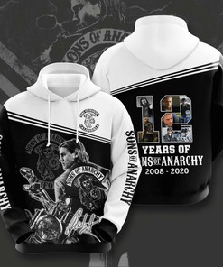 Sons Of Anarchy Custom Sport All Over Print Hoodie 3D