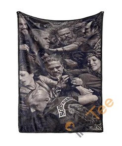 Sons Of Anarchy Sherpa Fleece Blanket Gifts for Family, for Couple