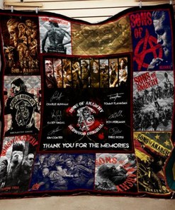 Sons of Anarchy Anniversary Quilt Blanket Bedding Set