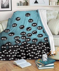 Soot Spirite Sherpa Fleece Blanket Gifts for Family, for Couple
