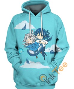 Sophie And Howl Chibi Hoodie 3D