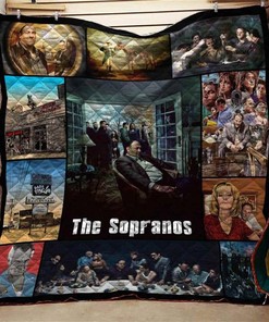 Sopranos Collage Quilt Blanket Bedding Set
